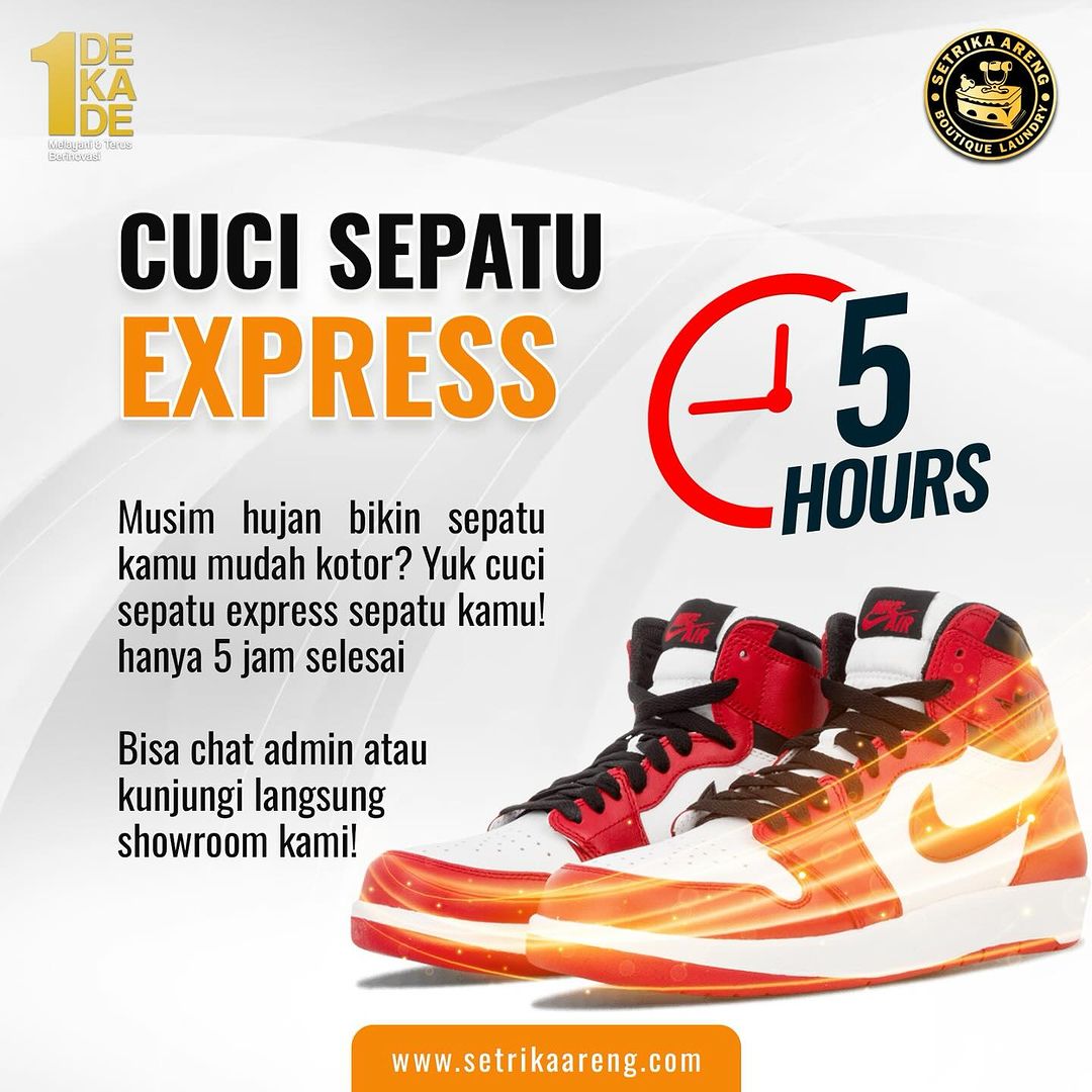 Persiapan Cuci Sepatu Sebelum Liburan